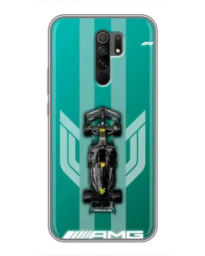Чехол для Xiaomi Redmi 9 с картинкой «Mercedes AMG Petronas» Чехол для Xiaomi Redmi 9 с картинкой «Mercedes AMG Petronas»