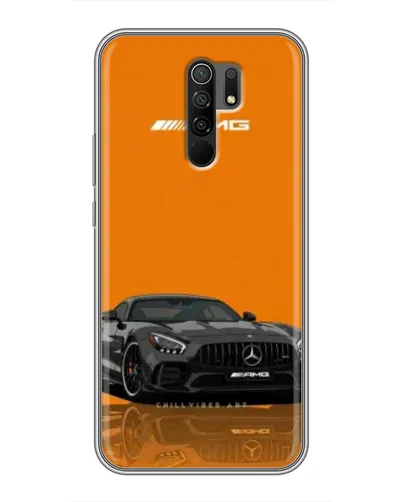 Чехол для Xiaomi Redmi 9 с картинкой «Оранжевый Mercedes AMG» Чехол для Xiaomi Redmi 9 с картинкой «Оранжевый Mercedes AMG»