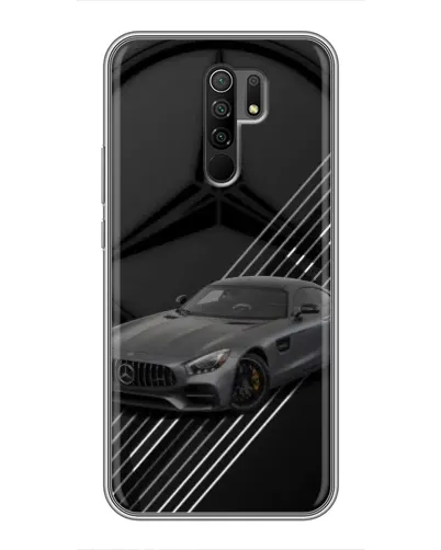Чехол для Xiaomi Redmi 9 с картинкой «Mercedes AMG — графика» Чехол для Xiaomi Redmi 9 с картинкой «Mercedes AMG — графика»