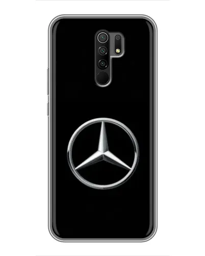 Чехол для Xiaomi Redmi 9 с картинкой «Mercedes классический лого» Чехол для Xiaomi Redmi 9 с картинкой «Mercedes классический лого»