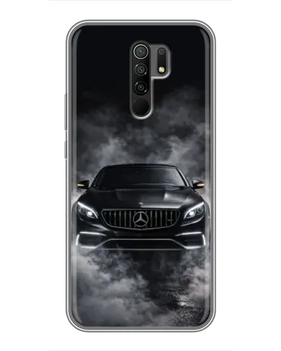Чехол для Xiaomi Redmi 9 с картинкой «Mercedes в дыму» Чехол для Xiaomi Redmi 9 с картинкой «Mercedes в дыму»