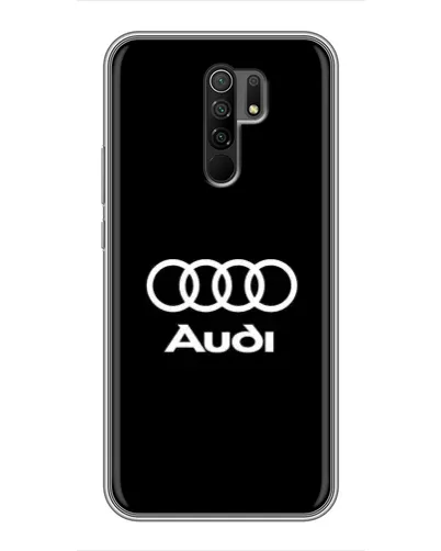 Чехол для Xiaomi Redmi 9 с картинкой «Классическое лого Audi»
