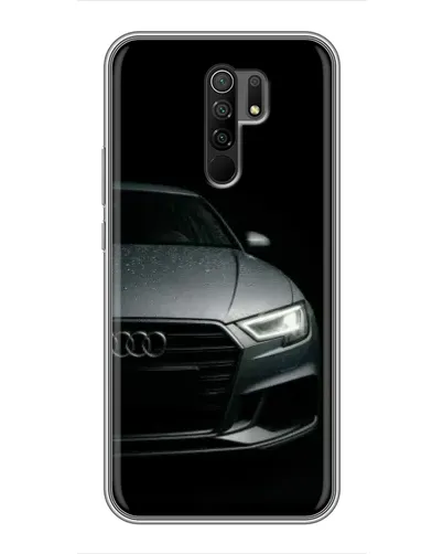 Чехол для Xiaomi Redmi 9 с картинкой «Audi — детализация кузова»