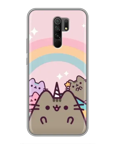 Чехол для Xiaomi Redmi 9 с картинкой «Единорог Pusheen»