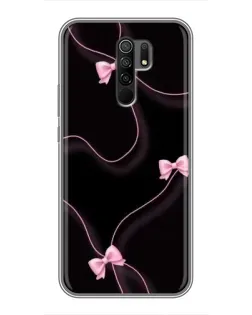 Чехол для Xiaomi Redmi 9 с картинкой «Розовые ленты»