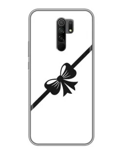 Чехол для Xiaomi Redmi 9 с картинкой «Диагональный бант»
