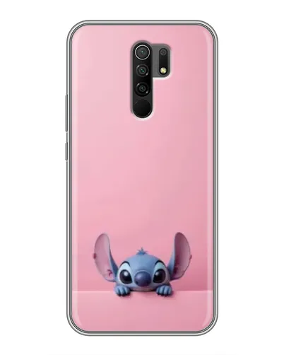 Чехол для Xiaomi Redmi 9 с картинкой «Stitch выглядывает»