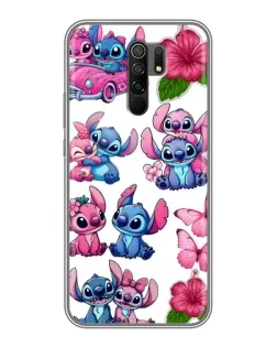 Чехол для Xiaomi Redmi 9 с картинкой «Стикеры Stitch и Angel» Чехол для Xiaomi Redmi 9 с картинкой «Стикеры Stitch и Angel»