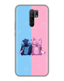 Чехол для Xiaomi Redmi 9 с картинкой «Stitch и Angel Love» Чехол для Xiaomi Redmi 9 с картинкой «Stitch и Angel Love»