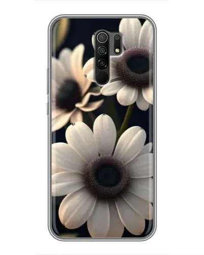 Чехол для Xiaomi Redmi 9 с картинкой «Белые маргаритки макро» Чехол для Xiaomi Redmi 9 с картинкой «Белые маргаритки макро»