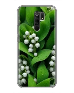 Чохол для Xiaomi Redmi 9 з картинкою «Конвалії в зелені»