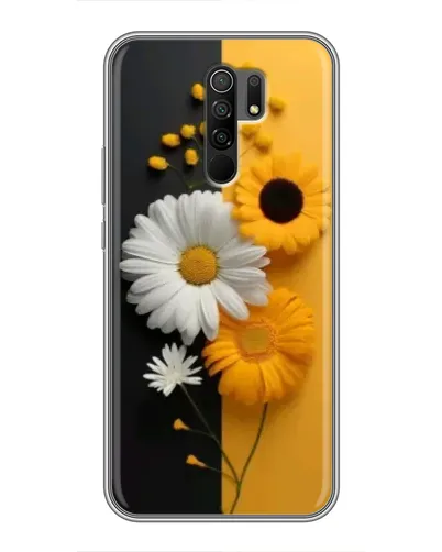 Чехол для Xiaomi Redmi 9 с картинкой «Подсолнух и ромашка» Чехол для Xiaomi Redmi 9 с картинкой «Подсолнух и ромашка»