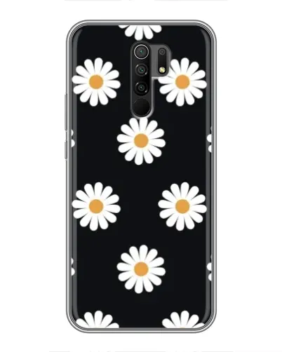 Чехол для Xiaomi Redmi 9 с картинкой «Ромашки на черном» Чехол для Xiaomi Redmi 9 с картинкой «Ромашки на черном»