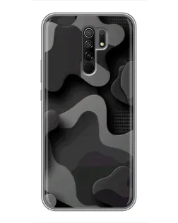 Чохол для Xiaomi Redmi 9 з картинкою «Темний абстрактний камуфляж» Чохол для Xiaomi Redmi 9 з картинкою «Темний абстрактний камуфляж»