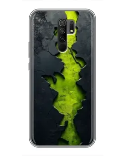 Чохол для Xiaomi Redmi 9 з картинкою «Салатовий розлом скелі» Чохол для Xiaomi Redmi 9 з картинкою «Салатовий розлом скелі»