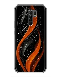 Чохол для Xiaomi Redmi 9 з картинкою «Вогняна зоряна хвиля» Чохол для Xiaomi Redmi 9 з картинкою «Вогняна зоряна хвиля»