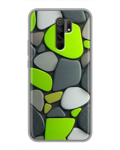 Чехол для Xiaomi Redmi 9 с картинкой «Яркая неоновая галька» Чехол для Xiaomi Redmi 9 с картинкой «Яркая неоновая галька»