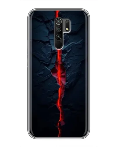 Чехол для Xiaomi Redmi 9 с картинкой «Kрасная лавовая трещина» Чехол для Xiaomi Redmi 9 с картинкой «Kрасная лавовая трещина»