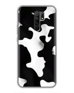 Чехол для Xiaomi Redmi 9 с картинкой «Черно-белое пятно»