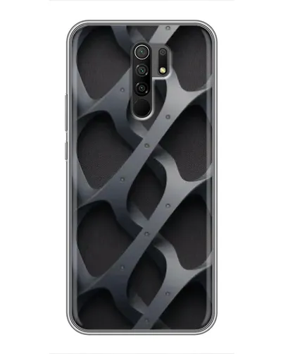 Чехол для Xiaomi Redmi 9 с картинкой «Объемное серое плетение» Чехол для Xiaomi Redmi 9 с картинкой «Объемное серое плетение»