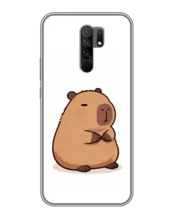 Чехол для Xiaomi Redmi 9 с картинкой «Толстенькая капибара»