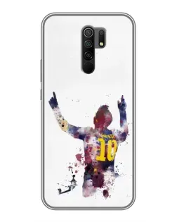 Чехол для Xiaomi Redmi 9 с картинкой «Акварельный Месси Барселона» Чехол для Xiaomi Redmi 9 с картинкой «Акварельный Месси Барселона»