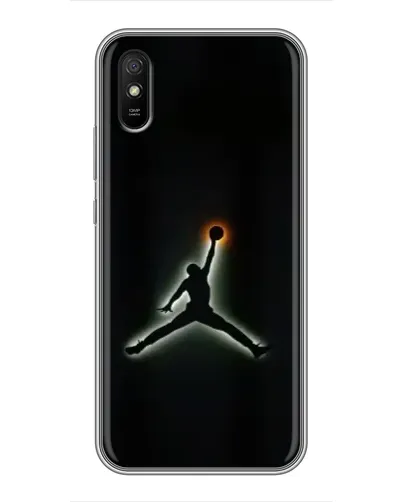 Чехол для Xiaomi Redmi 9A с картинкой «Jordan Gradient Logo»
