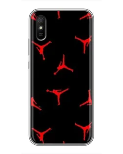 Чохол для Xiaomi Redmi 9A з картинкою «Jordan Red Pattern» Чохол для Xiaomi Redmi 9A з картинкою «Jordan Red Pattern»