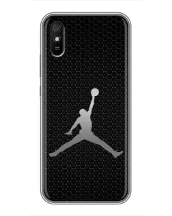 Чехол для Xiaomi Redmi 9A с картинкой «Jordan Dark Carbon»