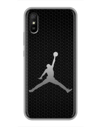 Чехол для Xiaomi Redmi 9A с картинкой «Jordan Dark Carbon»