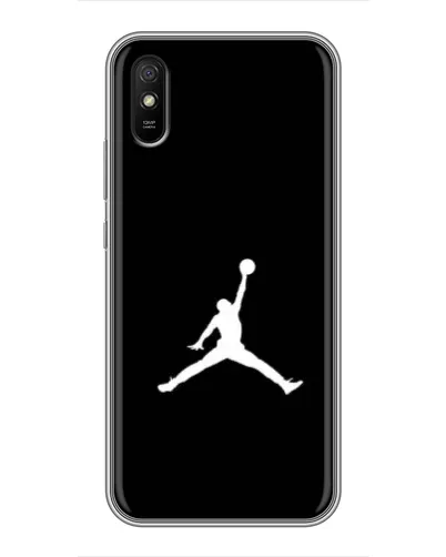Чехол для Xiaomi Redmi 9A с картинкой «Jordan Silhouette»