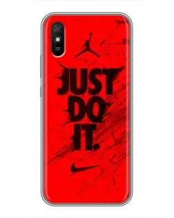 Чехол для Xiaomi Redmi 9A с картинкой «Nike Just Do It»