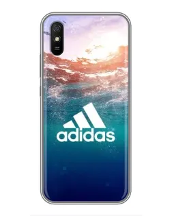 Чехол для Xiaomi Redmi 9A с картинкой «Океанская глубина адидас»