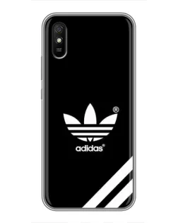 Чехол для Xiaomi Redmi 9A с картинкой «Adidas с диагональными полосами»