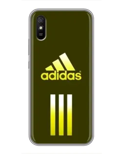 Чехол для Xiaomi Redmi 9A с картинкой «Оливковый градиент Adidas»