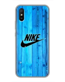 Чехол для Xiaomi Redmi 9A с картинкой «Голубое дерево Nike»