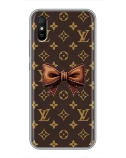 Чехол для Xiaomi Redmi 9A с картинкой «LV с бантом»