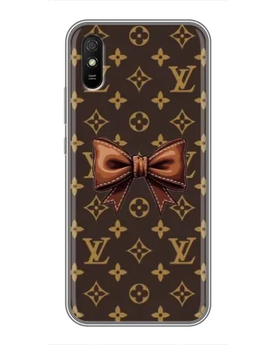 Чехол для Xiaomi Redmi 9A с картинкой «LV с бантом»