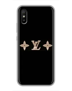Чехол для Xiaomi Redmi 9A с картинкой «Louis Vuitton — минимализм»