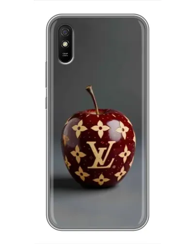 Чехол для Xiaomi Redmi 9A с картинкой «Красное яблоко LV»