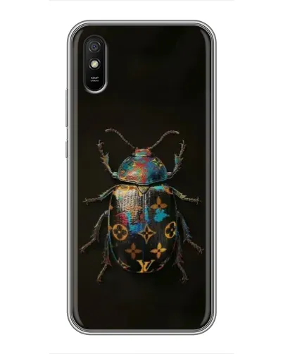 Чехол для Xiaomi Redmi 9A с картинкой «LV — мраморный принт»