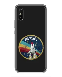 Чохол для Xiaomi Redmi 9A з картинкою «NASA — емблема місії» Чохол для Xiaomi Redmi 9A з картинкою «NASA — емблема місії»