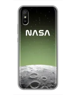 Чехол для Xiaomi Redmi 9A с картинкой «NASA — лунный градиент»