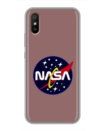 Чехол для Xiaomi Redmi 9A с картинкой «NASA — ретро космос»