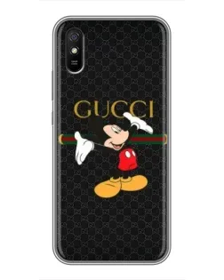Чехол для Xiaomi Redmi 9A с картинкой «Микки Маус Gucci»
