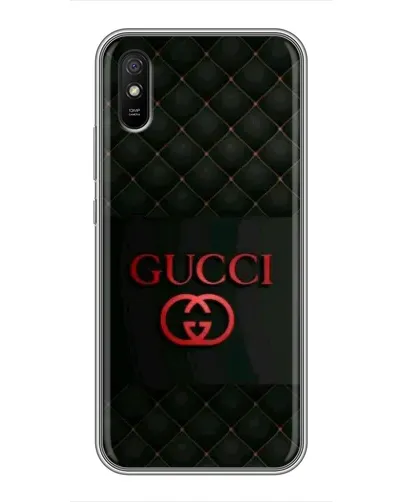 Чехол для Xiaomi Redmi 9A с картинкой «Gucci — стеганый черный»