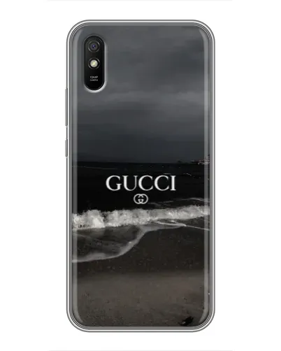 Чехол для Xiaomi Redmi 9A с картинкой «Gucci — морской прибой»