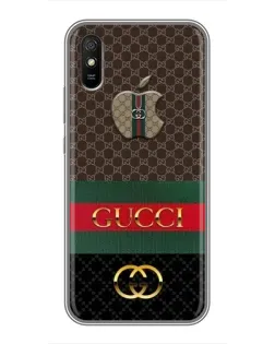 Чехол для Xiaomi Redmi 9A с картинкой «Gucci — брендированный десерт»