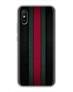 Чехол для Xiaomi Redmi 9A с картинкой «Gucci — неоновая линия»