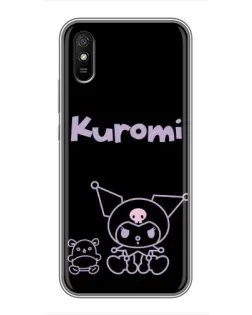 Чехол для Xiaomi Redmi 9A с картинкой «Kuromi — черный минимализм» Чехол для Xiaomi Redmi 9A с картинкой «Kuromi — черный минимализм»